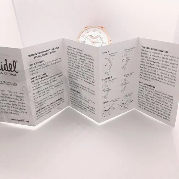 HOST PICK!!  NEW With Tags Authentic Men's Speidel Rose Gold Watch - Picture 11 of 15